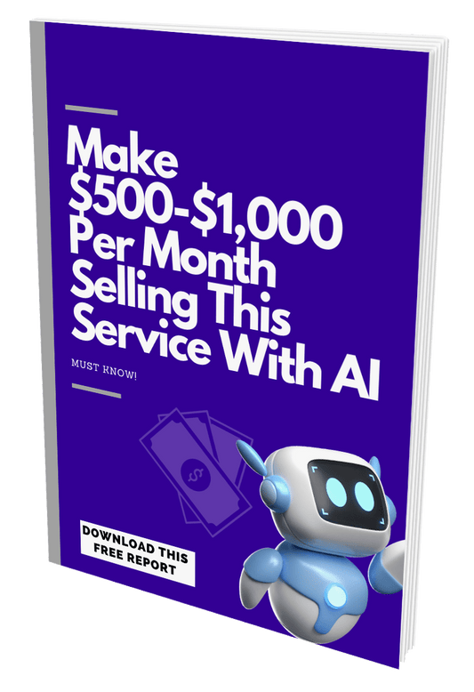 Make $500-$1000 Per Month Selling This Service With AI